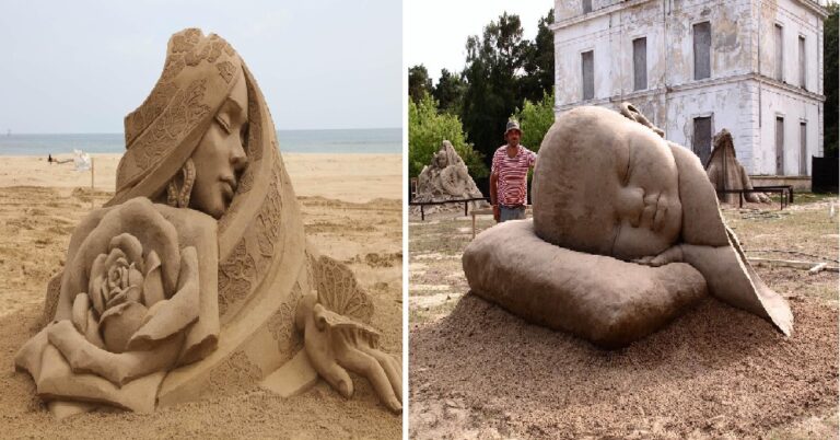 18 sculpturi in nisip care te lasa fara cuvinte atunci cand le privesti